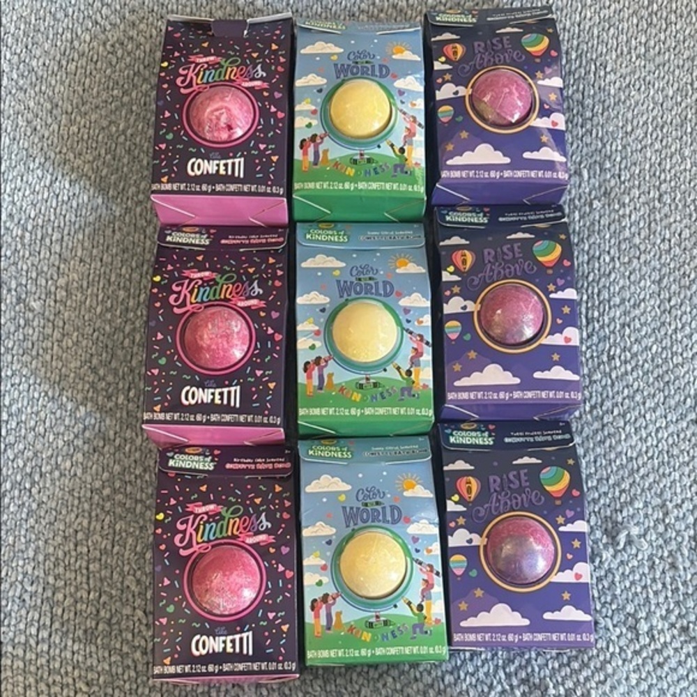 9 Crayola bath bombs